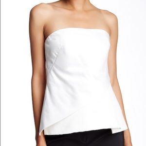 Ted Baker London Tulip Fold Strapless Shirt